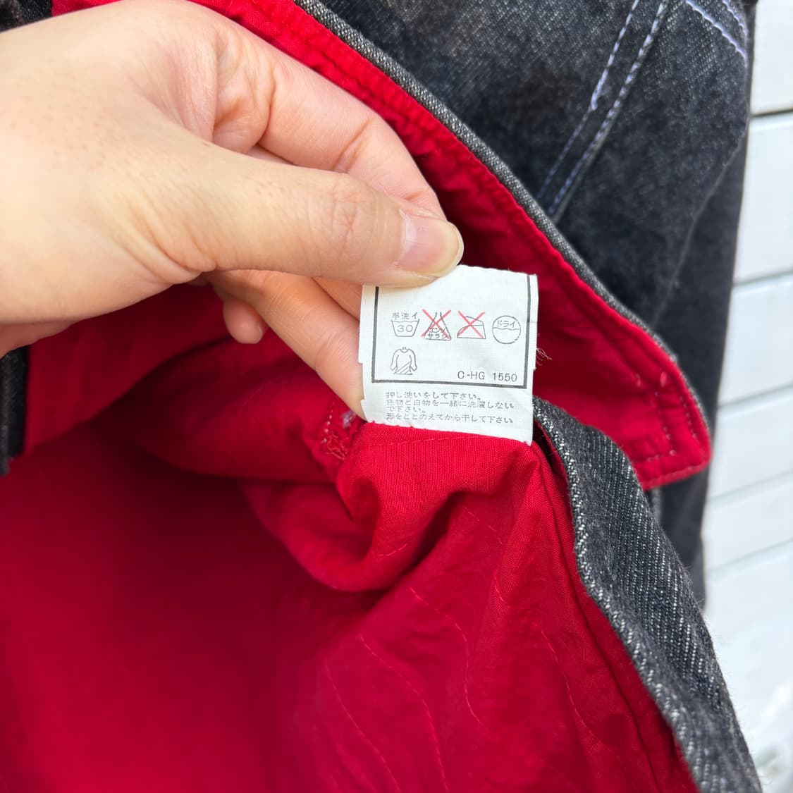 90s 마리떼 프랑소와 저버 데님 자켓 상품이미지7