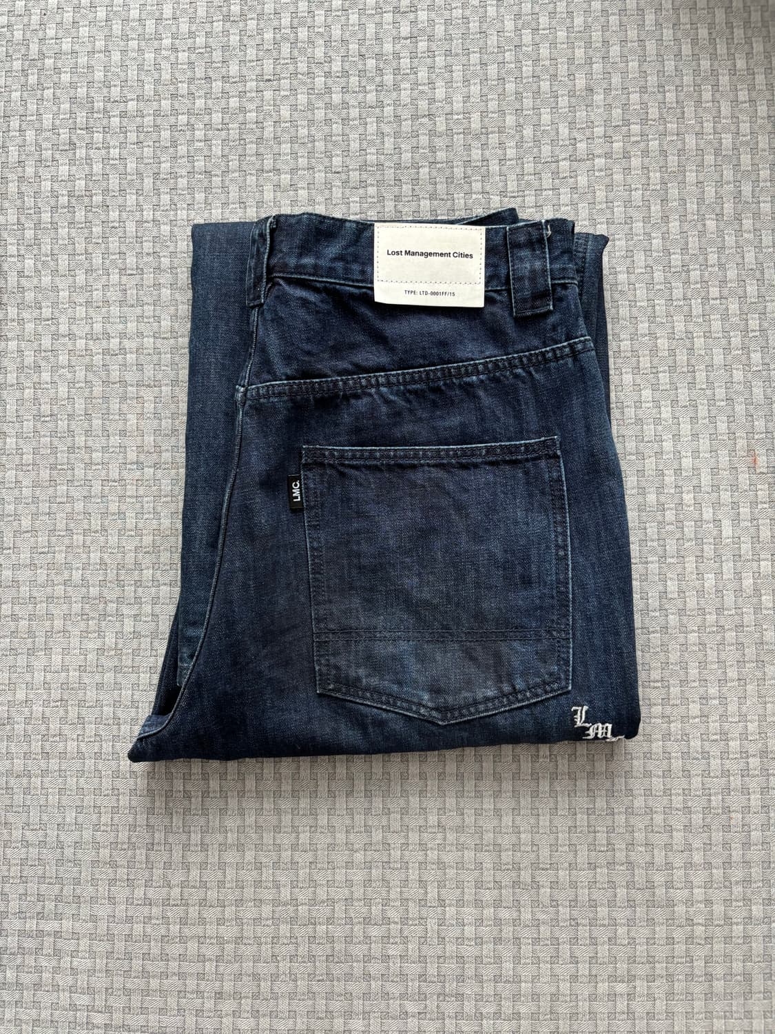 LMC 오일 워시드 더블니 팬츠 상품이미지1