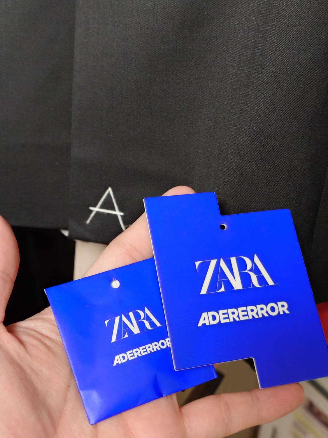 [S] 자라 아더에러 콜라보 오버사이즈 블랙 블레이저 자켓 상품이미지6