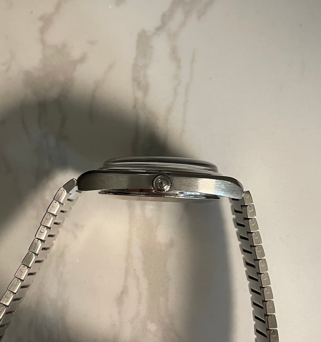 오메가 씨마스터 고구마 데이데이트 네이비 오토매틱 빈티지 시계 상품이미지4