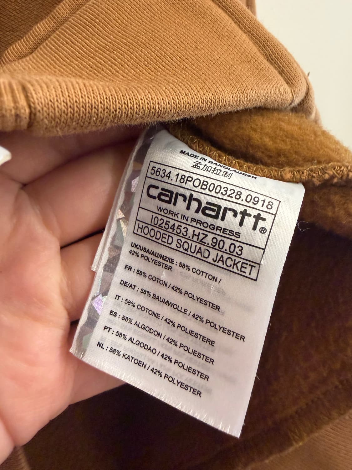 N265. 칼하트 후드집업 상품이미지3
