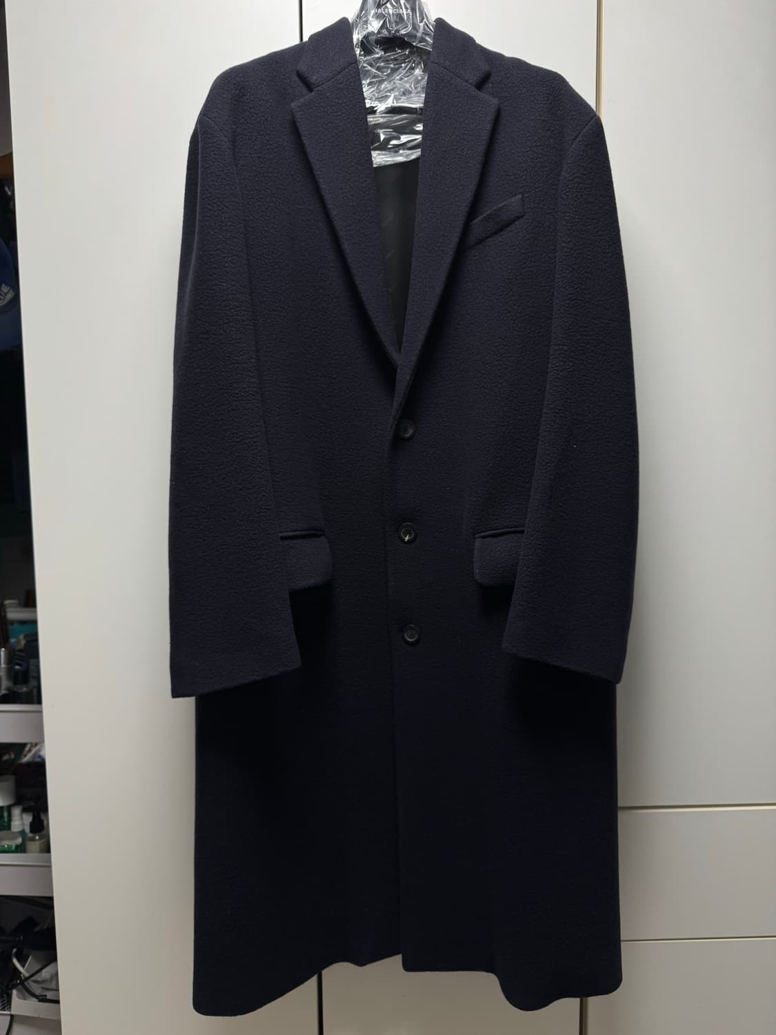 [44] 발렌시아가 알파카 박시 코트 상품이미지3