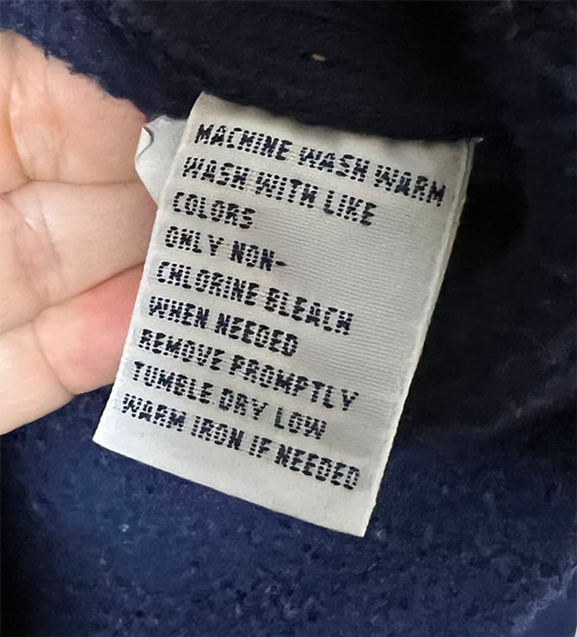 POLO 폴로 남자 후드집업 기모 추동 캐주얼 네이비 L 100 상품이미지5