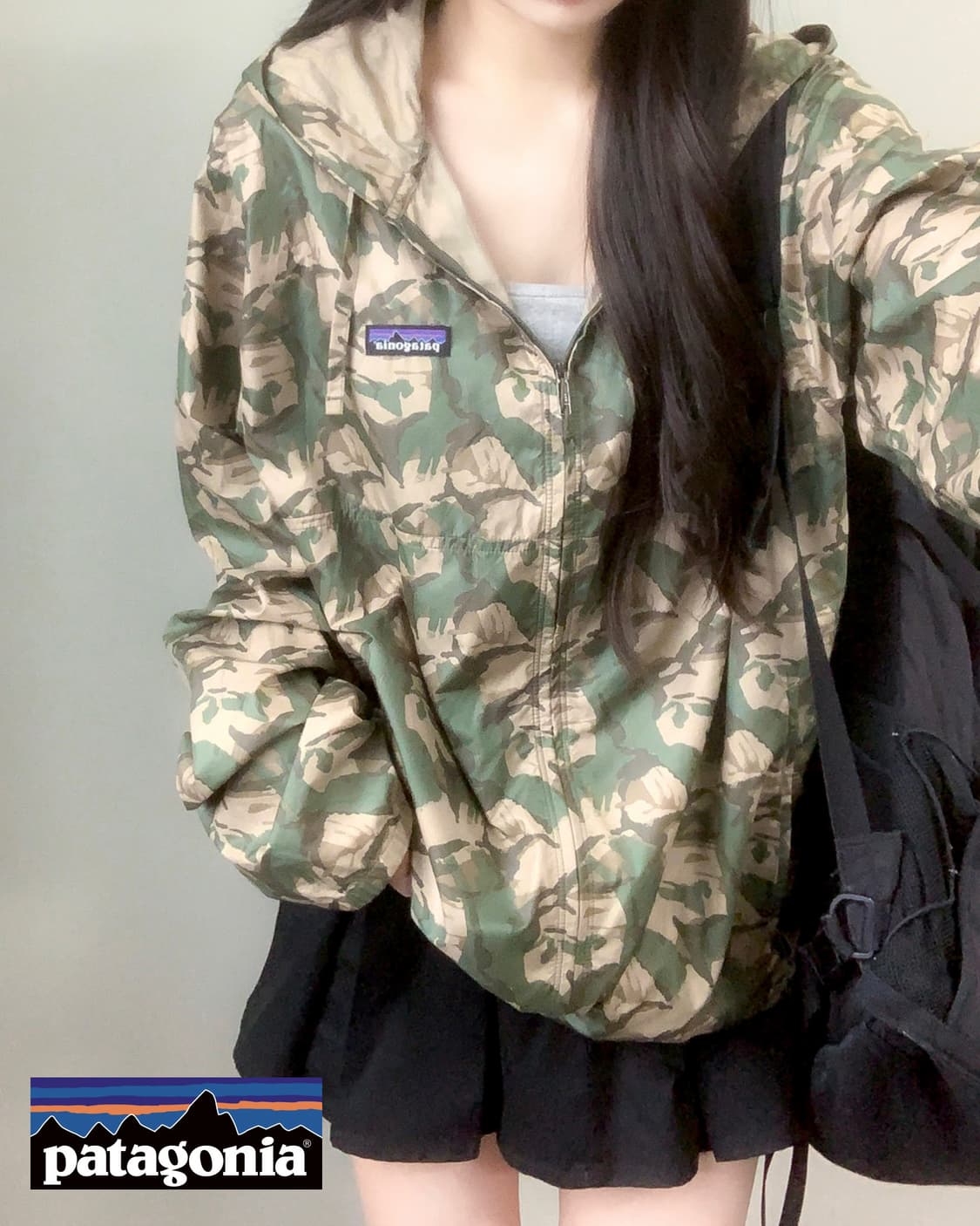 파타고니아 카모 바람막이 상품이미지1