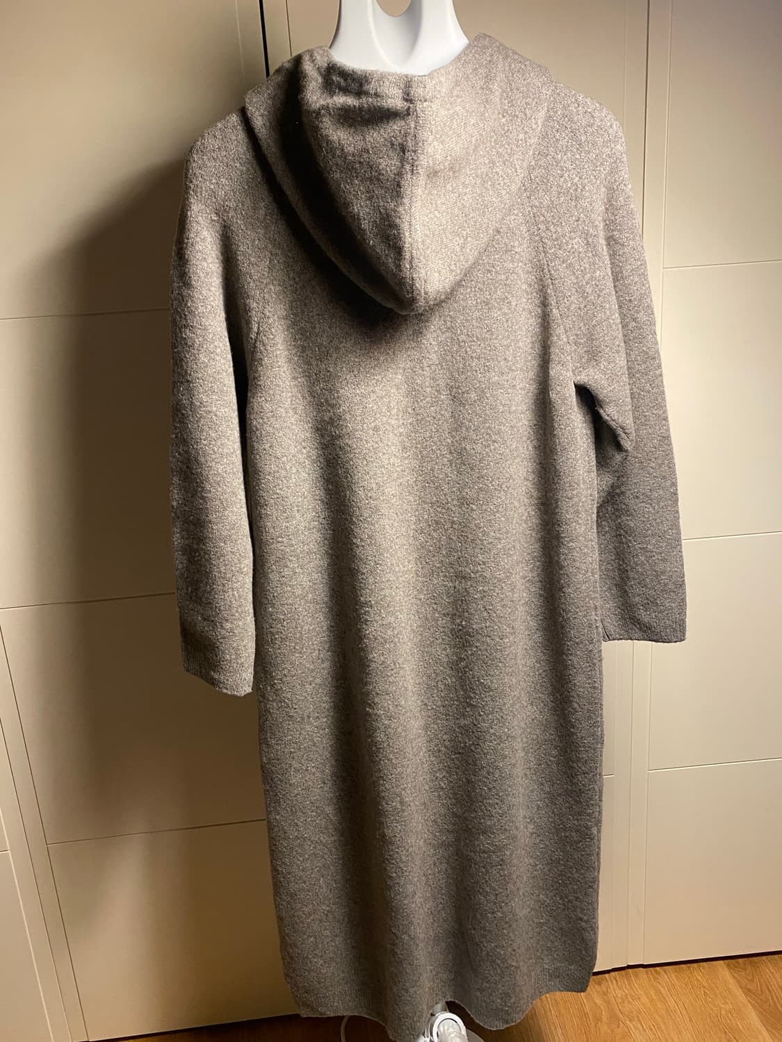 BEAKER 후드 니트 롱 원피스 상품이미지4