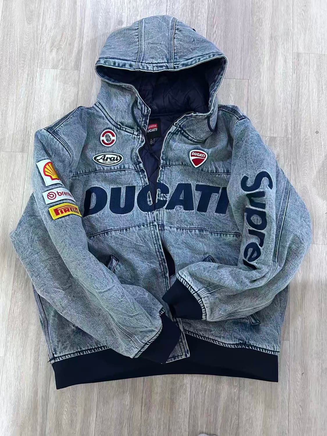 슈프림 두카티 데님 자켓 L 상품이미지1