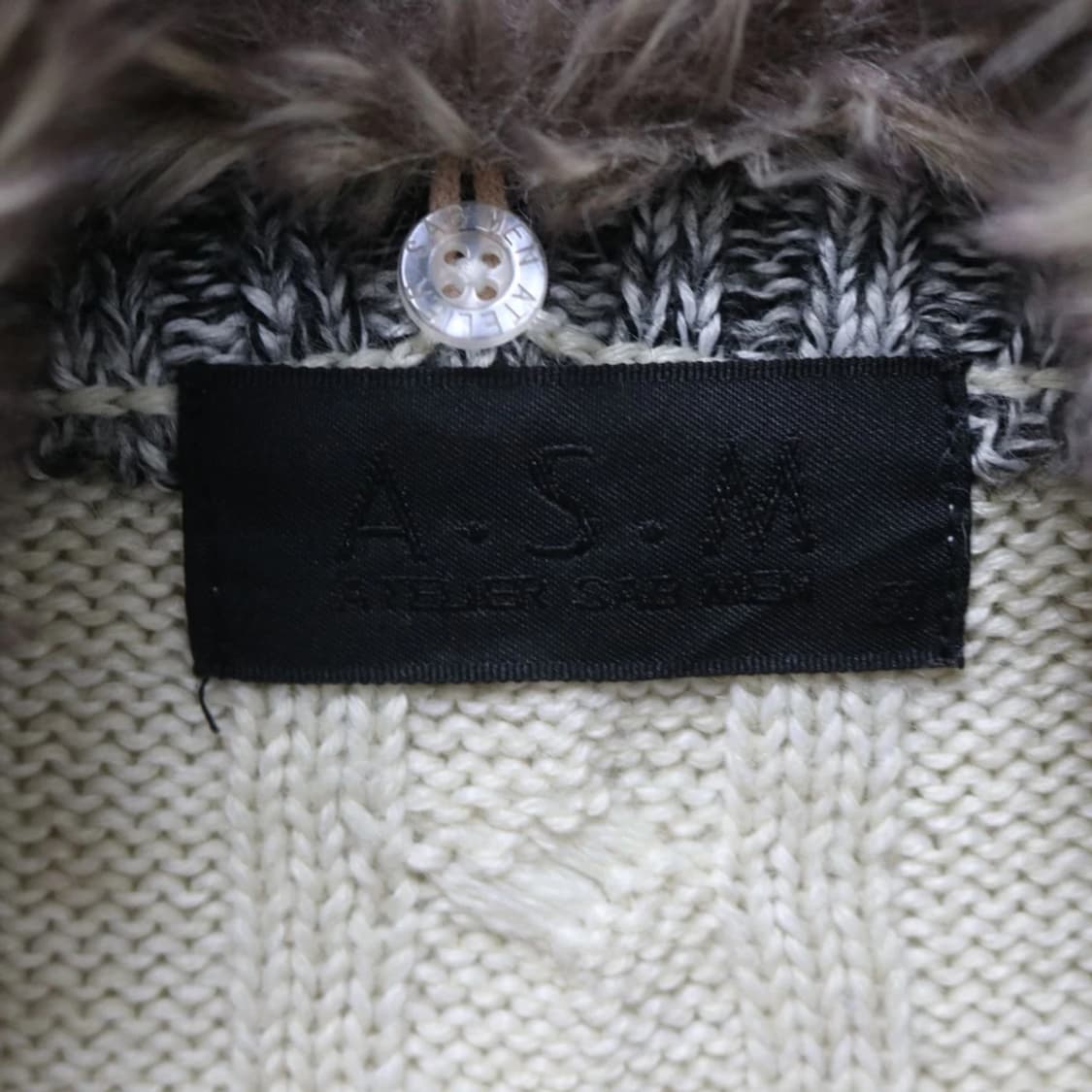 A.S.M y2k 혼방 니트 집업 62828 상품이미지8