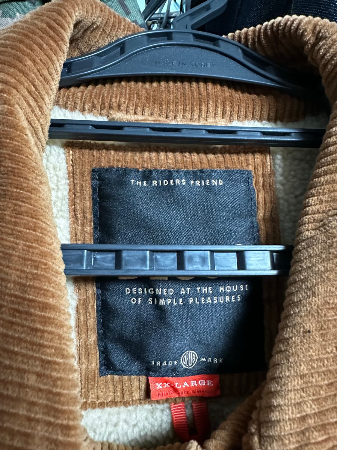 데우스 코듀로이 자켓 xxl 상품이미지3