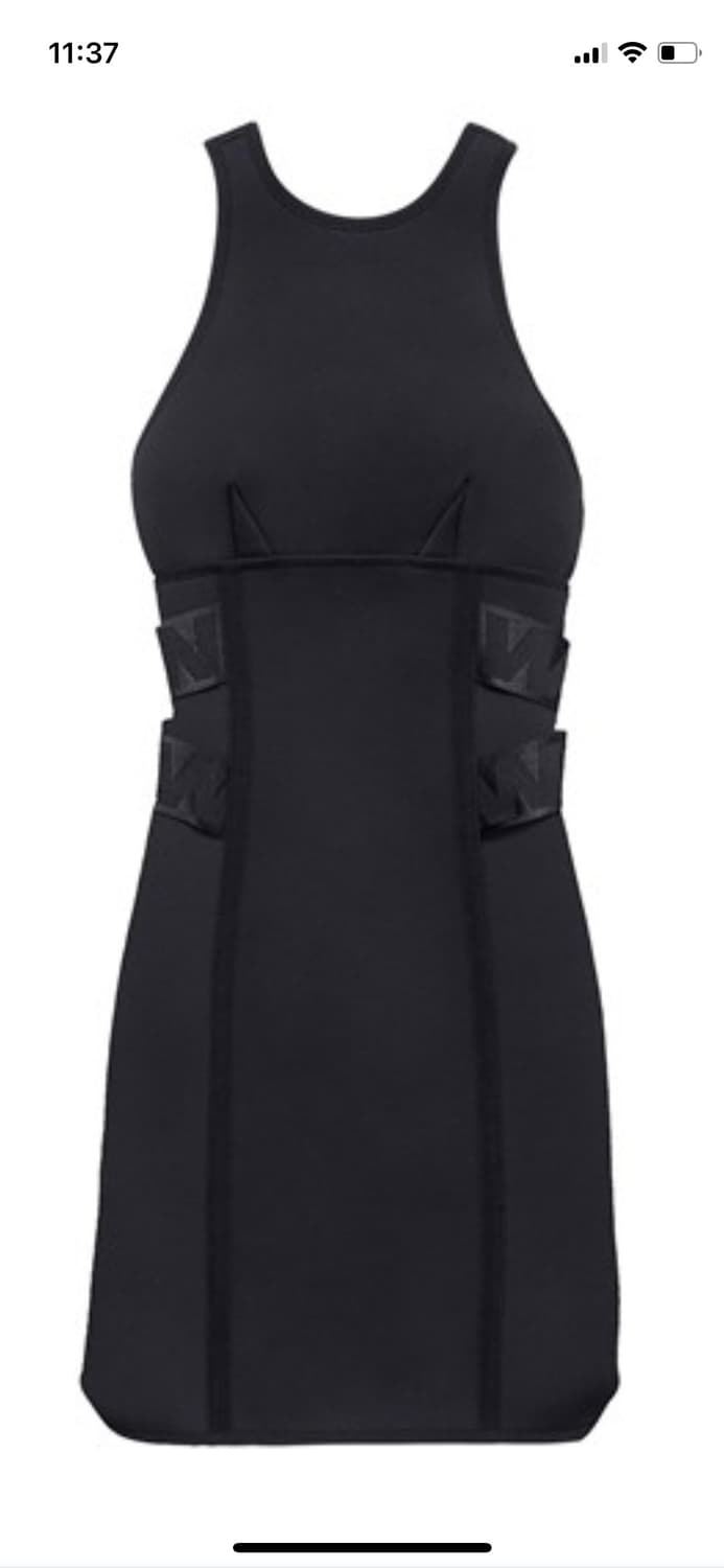 알렉산더왕 H&M 블랙 미니 원피스 / 스쿠버드레스 (새상품) 상품이미지7