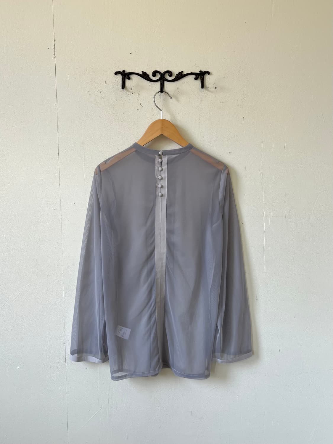 Japan vtg 시스루 트랙 탑 상품이미지2