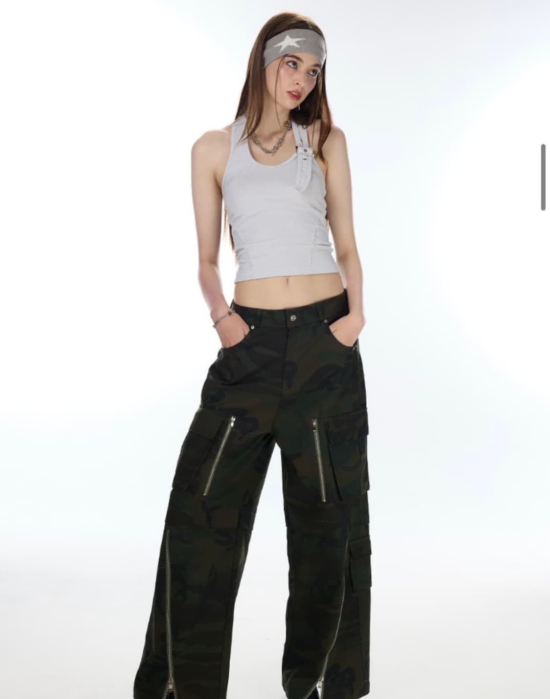 라티젠 L12 버클 홀터 탑 나시 상품이미지2