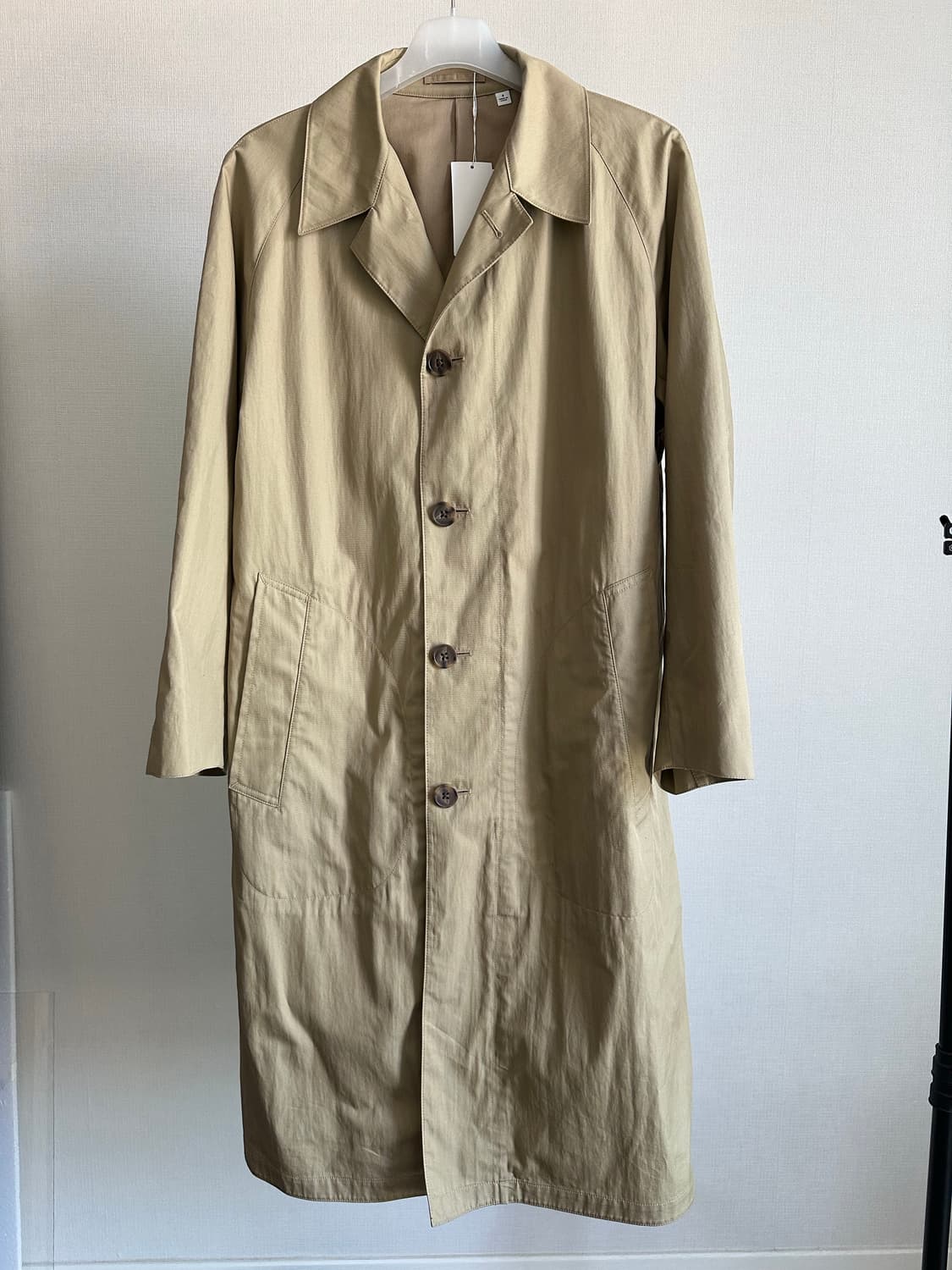 UNIQLO U 싱글 브레스트 트렌치 코트 상품이미지1