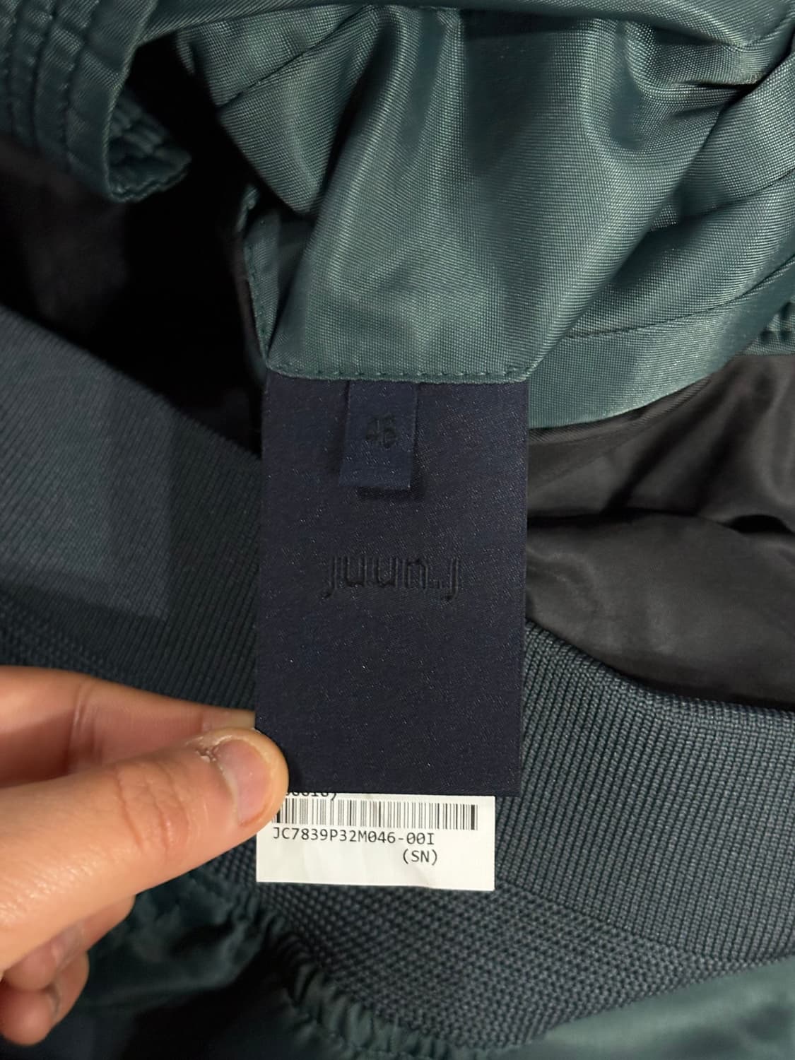 Juun.J 준지 오버핏 마원 MA-1 자켓 46 size 상품이미지5