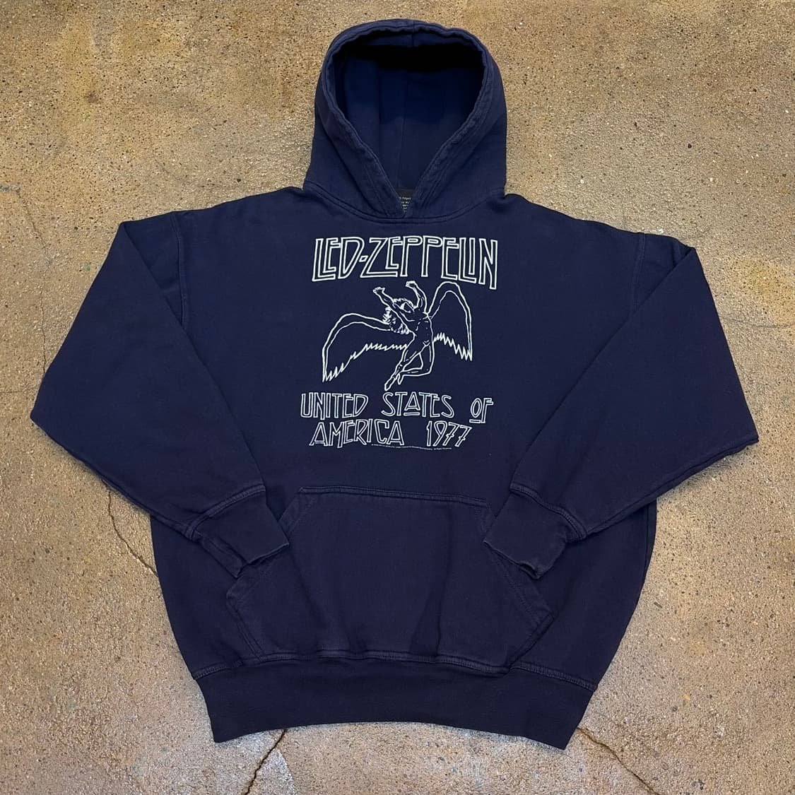 90s 미국 빈티지 레드제플린 후드티 락티 밴드티 상품이미지1