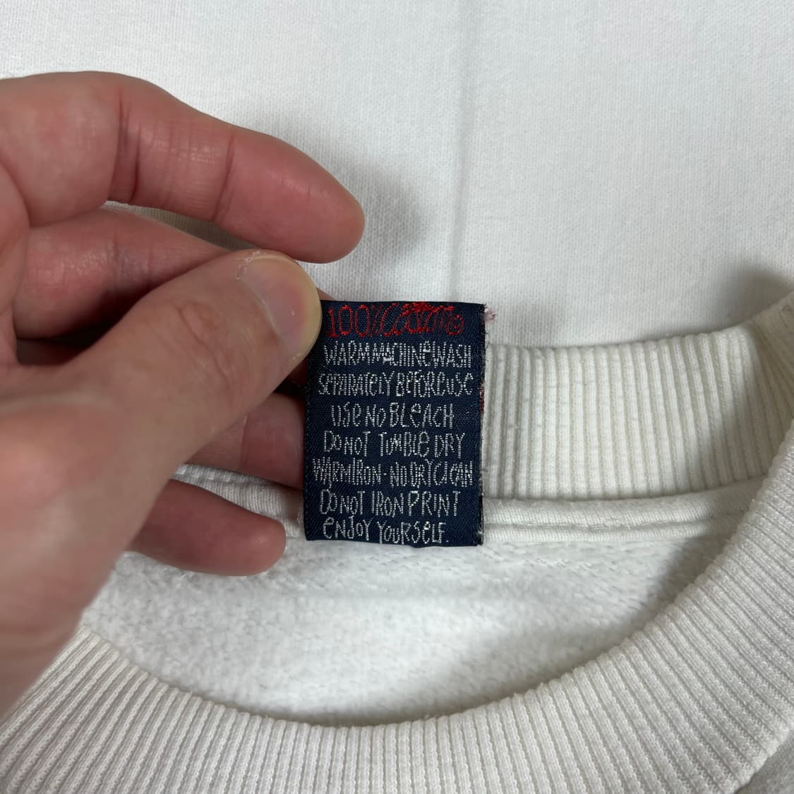 90s 스투시 쉐도우맨 드레드락 색소폰 맨투맨 스웻셔츠 상품이미지8