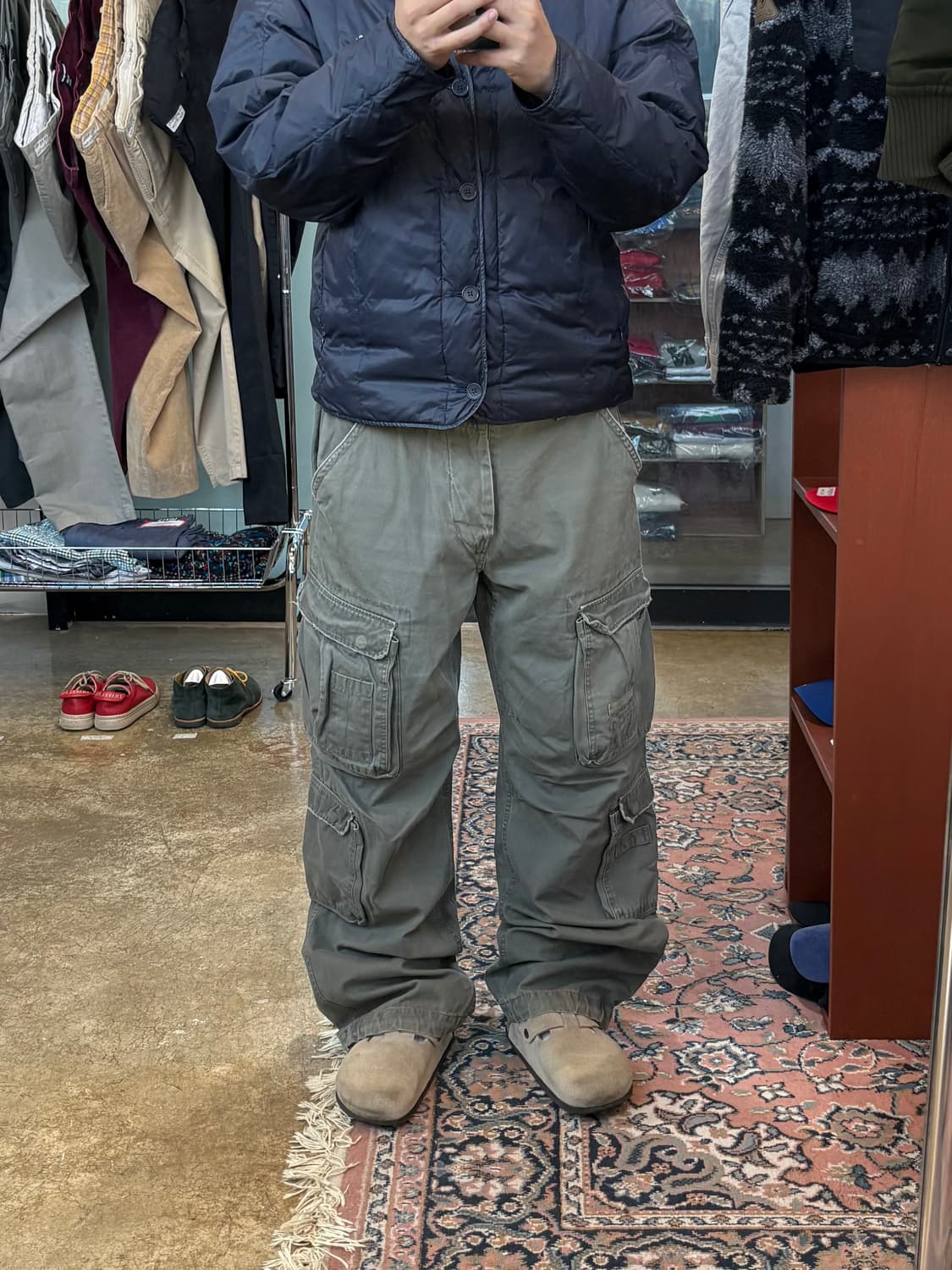 아베크롬비 빈티지 와이드 카고 팬츠 상품이미지1