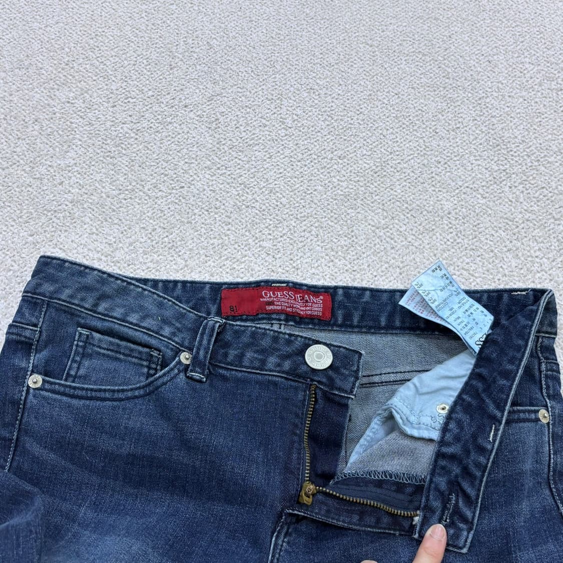 28 새상품 게스 빈티지 데님 팬츠 0423E 상품이미지4