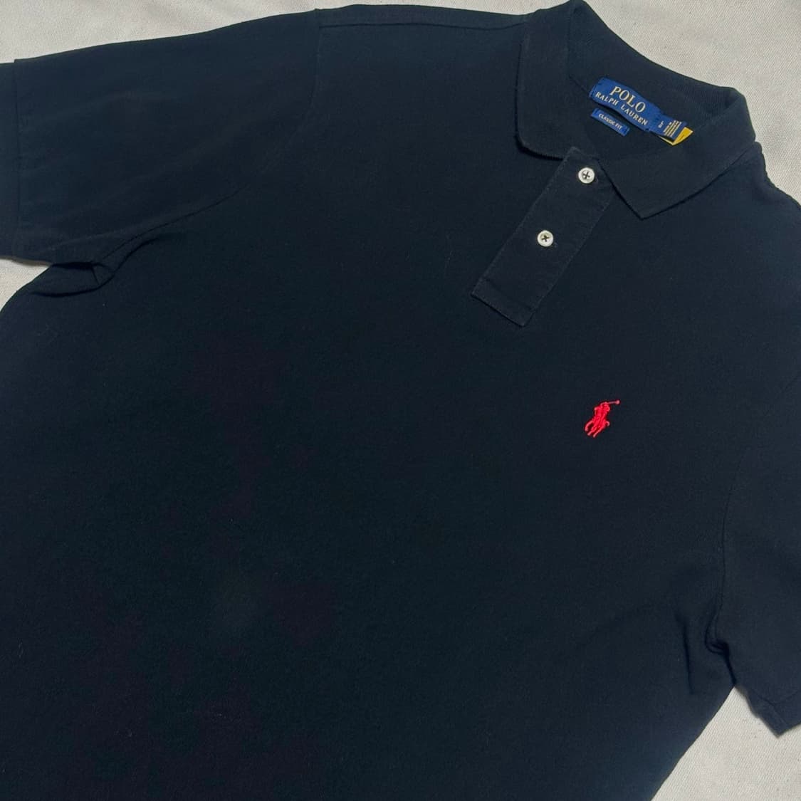 🫶🏻 폴로 랄프 로렌 블랙 카라 반팔티 🫶🏻 상품이미지2