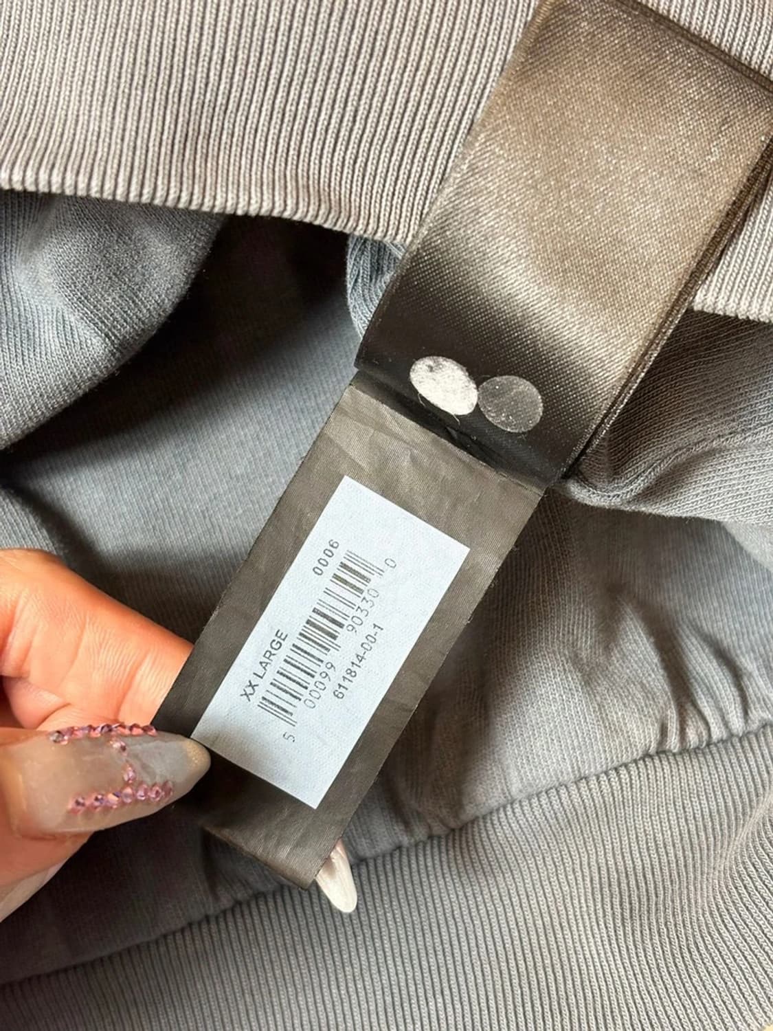 이지갭 YZY 헤비코튼 오버 솔리드 후드티 PN6568 상품이미지9