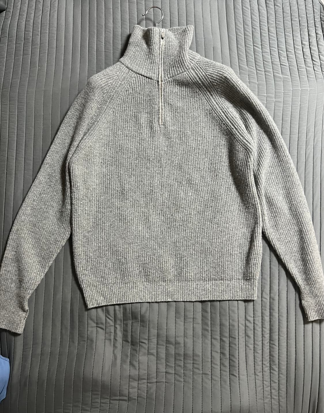 월스와일무브먼트 캐시미어 하프집업 니트 상품이미지3