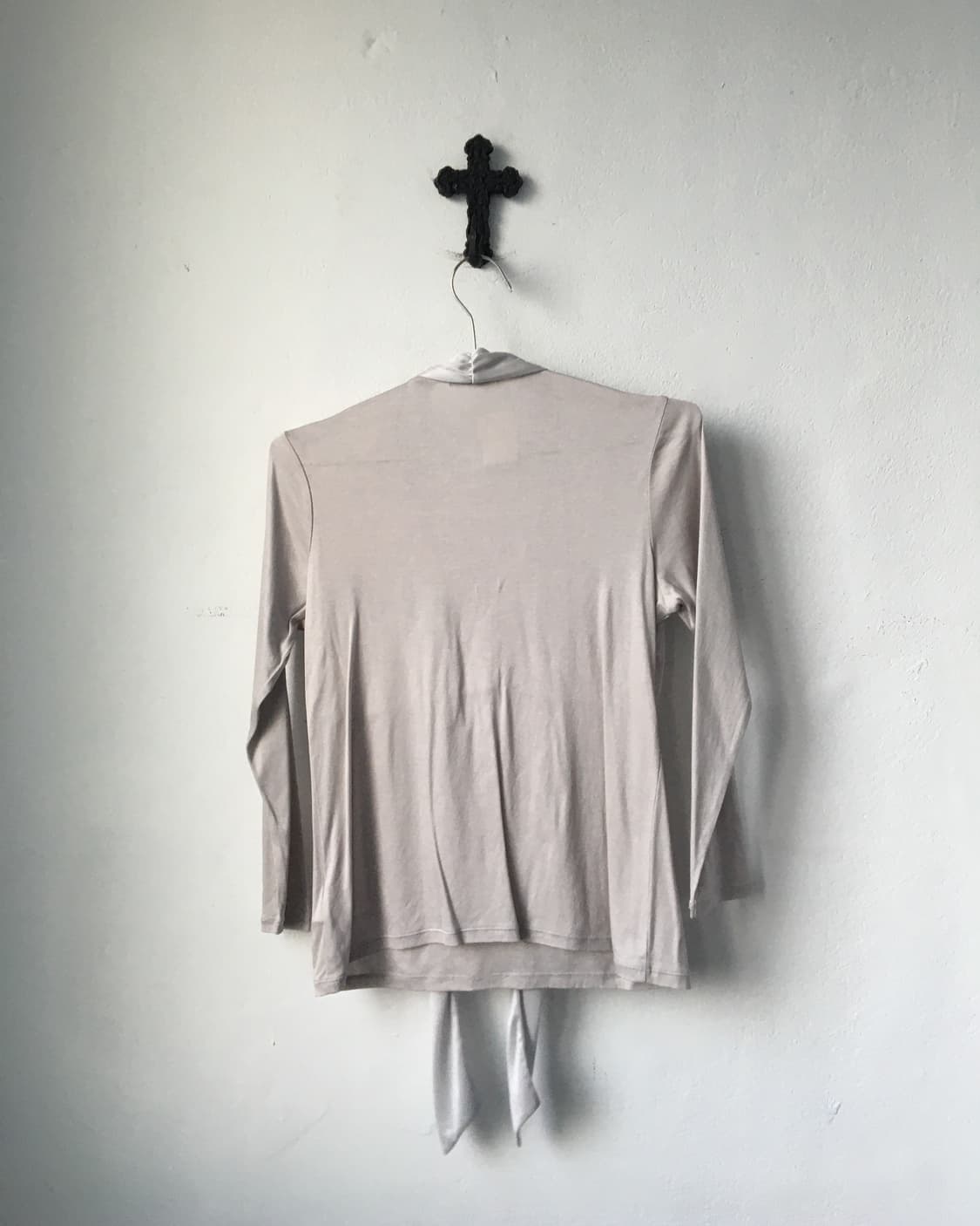 Tied point silver glossy sleeve 상품이미지3