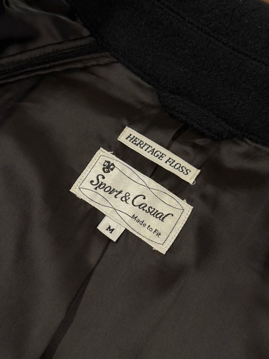 헤리티지 플로스 래글런코트 남성 슬림100 상품이미지8