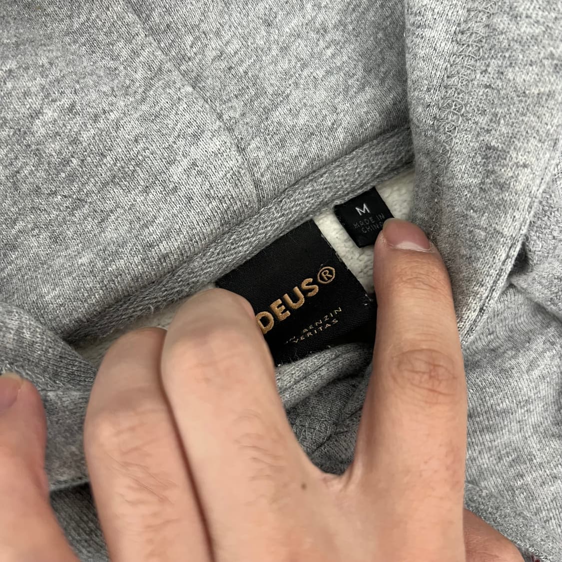 데우스 엑스 마키나 모터사이클 후드 그레이 상품이미지4