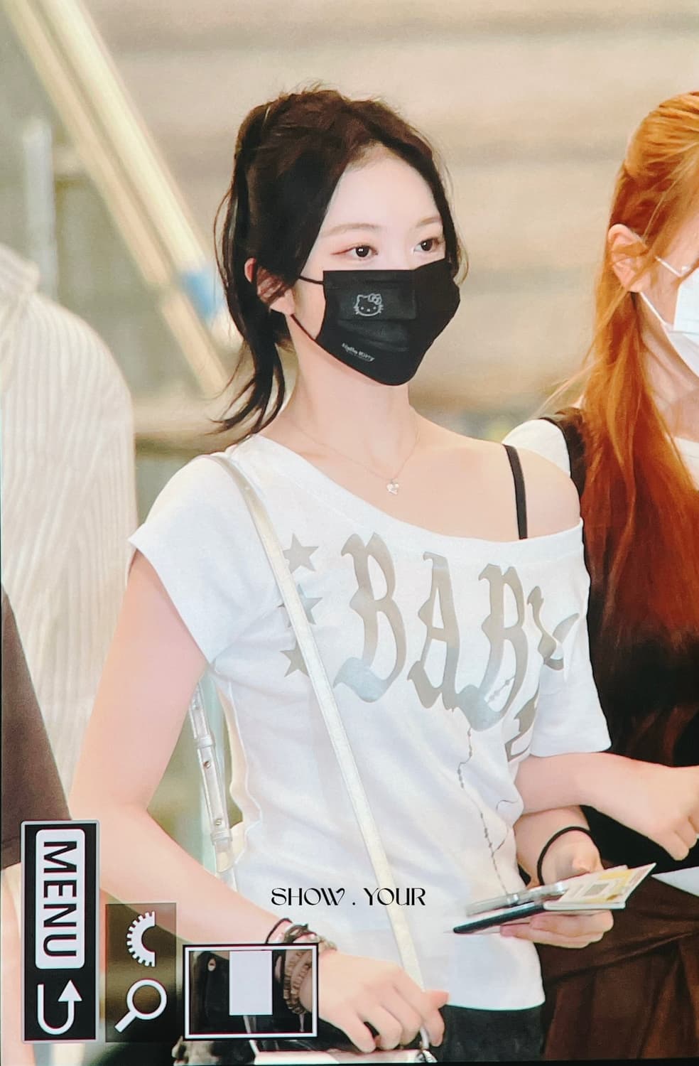 셋업이엑스이 BABY WIDE NECK TOP  상품이미지1