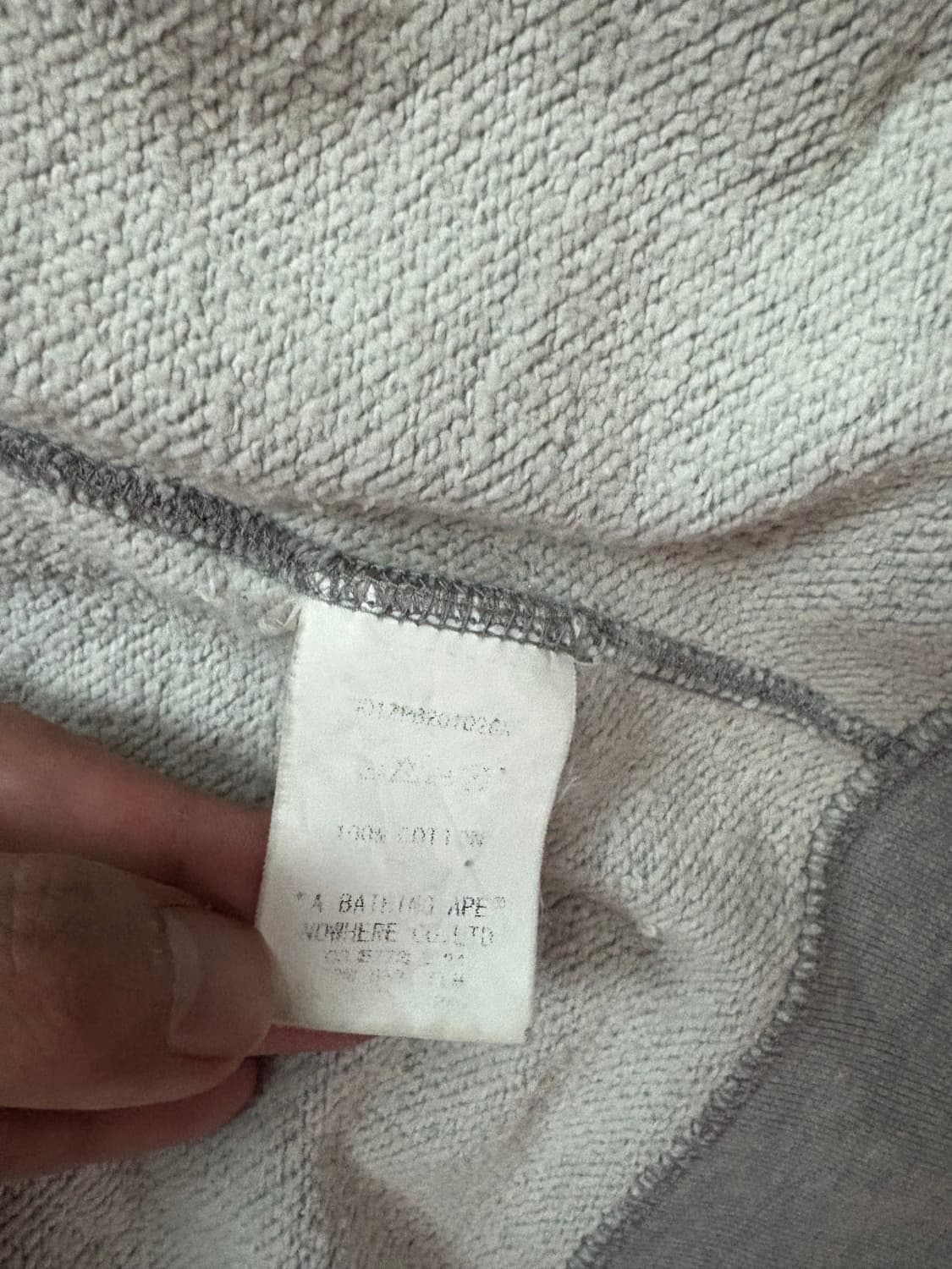 베이프 샤크후드집업 반카모 xl 판매합니다 상품이미지4