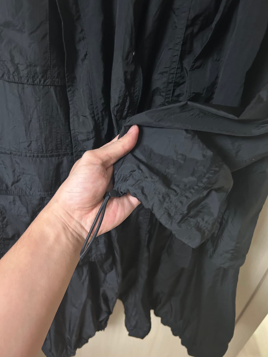 준지 컬렉션 나일론 레이어드 파카 상품이미지5