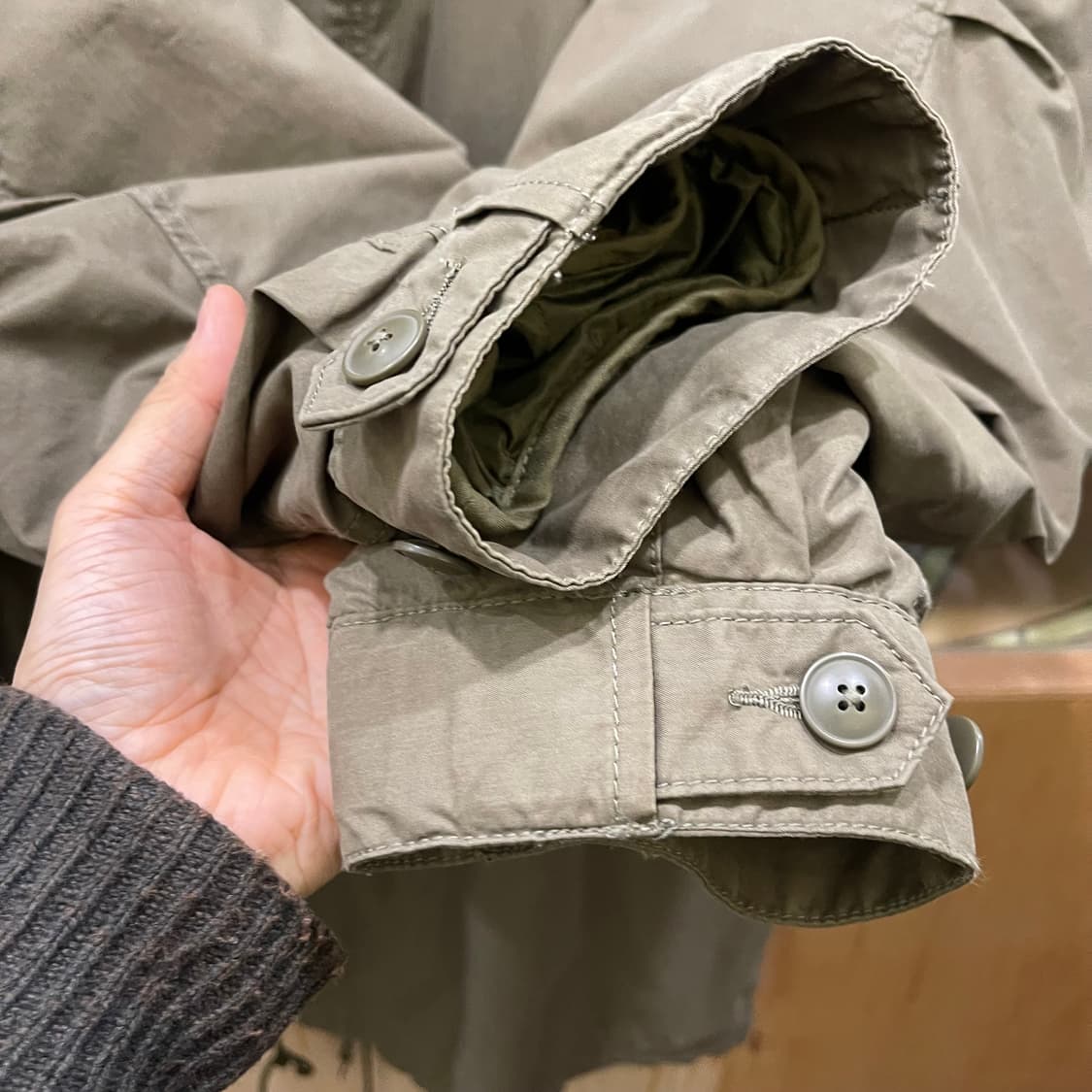 RAGEBLUE M65 파카 올리브 상품이미지3