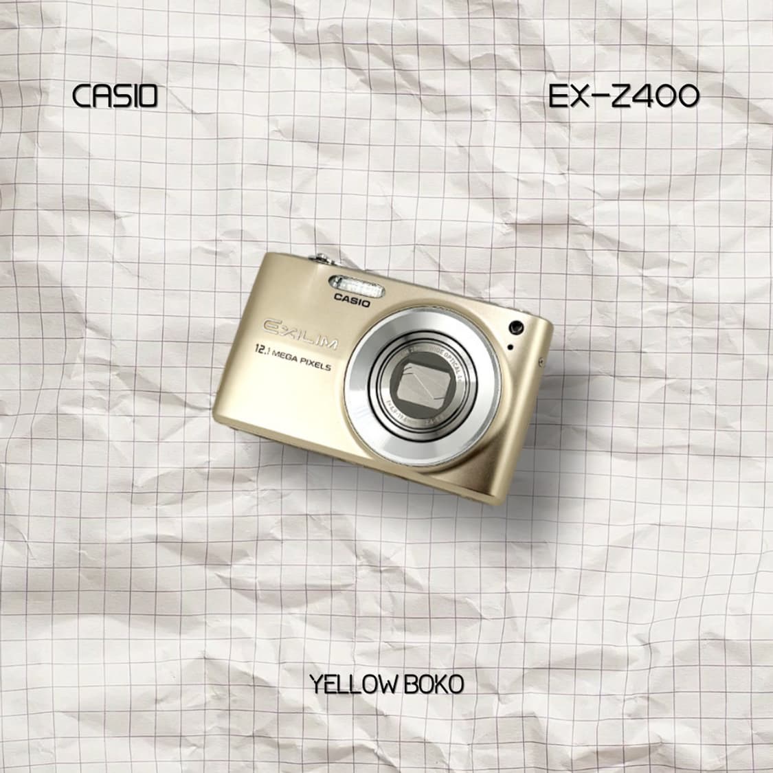 [💖태연픽!] CASIO 카시오 엑슬림 Z400 레트로 디지털 카메라 상품이미지1