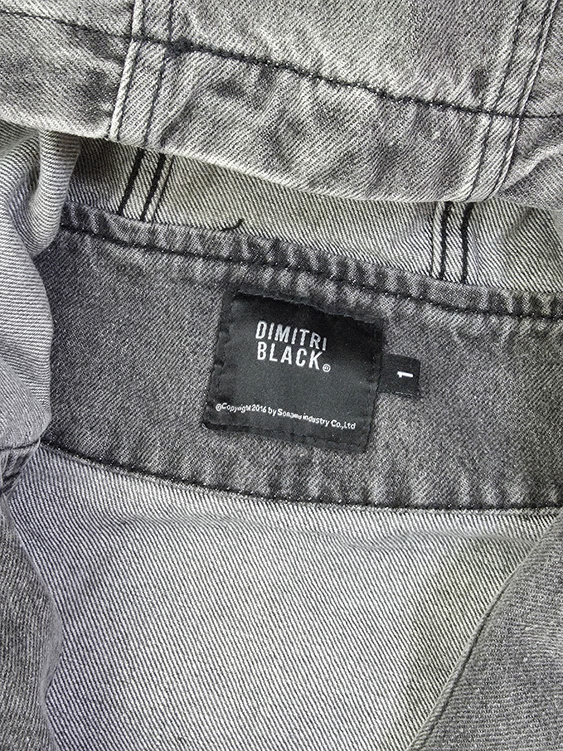 디미트리블랙 워싱 데님 후드 집업 자켓 상품이미지5