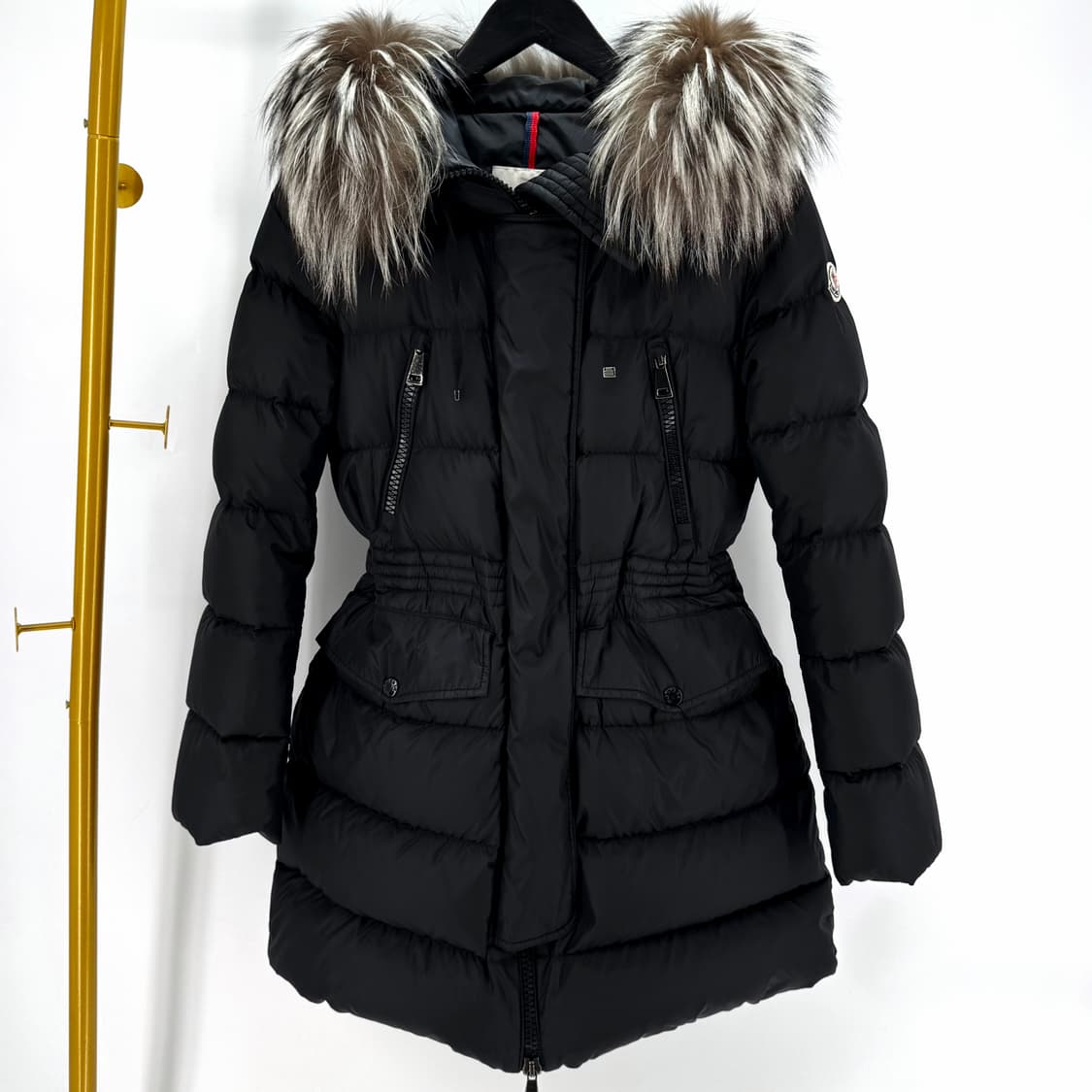 [1사이즈] 몽클레어 아프로티 여성 롱 패딩 블랙 상품이미지2