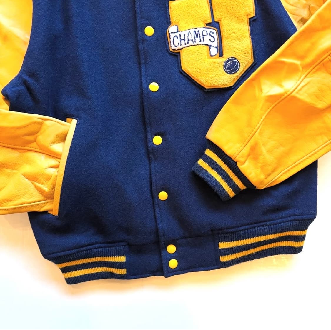 90’s USAC 바시티 자켓 상품이미지6