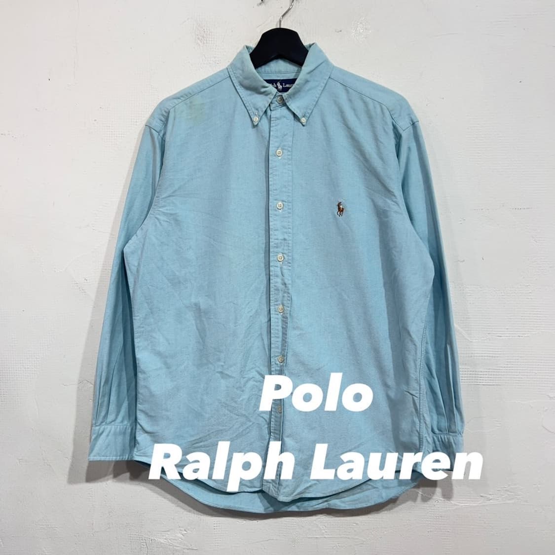 폴로 랄프로렌 솔리드 셔츠 상품이미지1