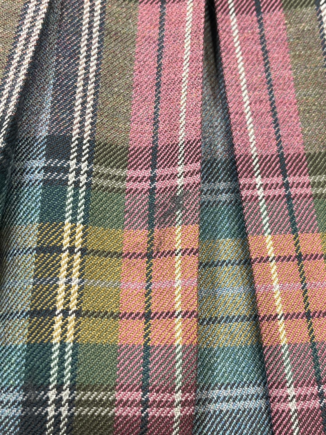 버버리 90's 클래식 체크 울 스커트 상품이미지10