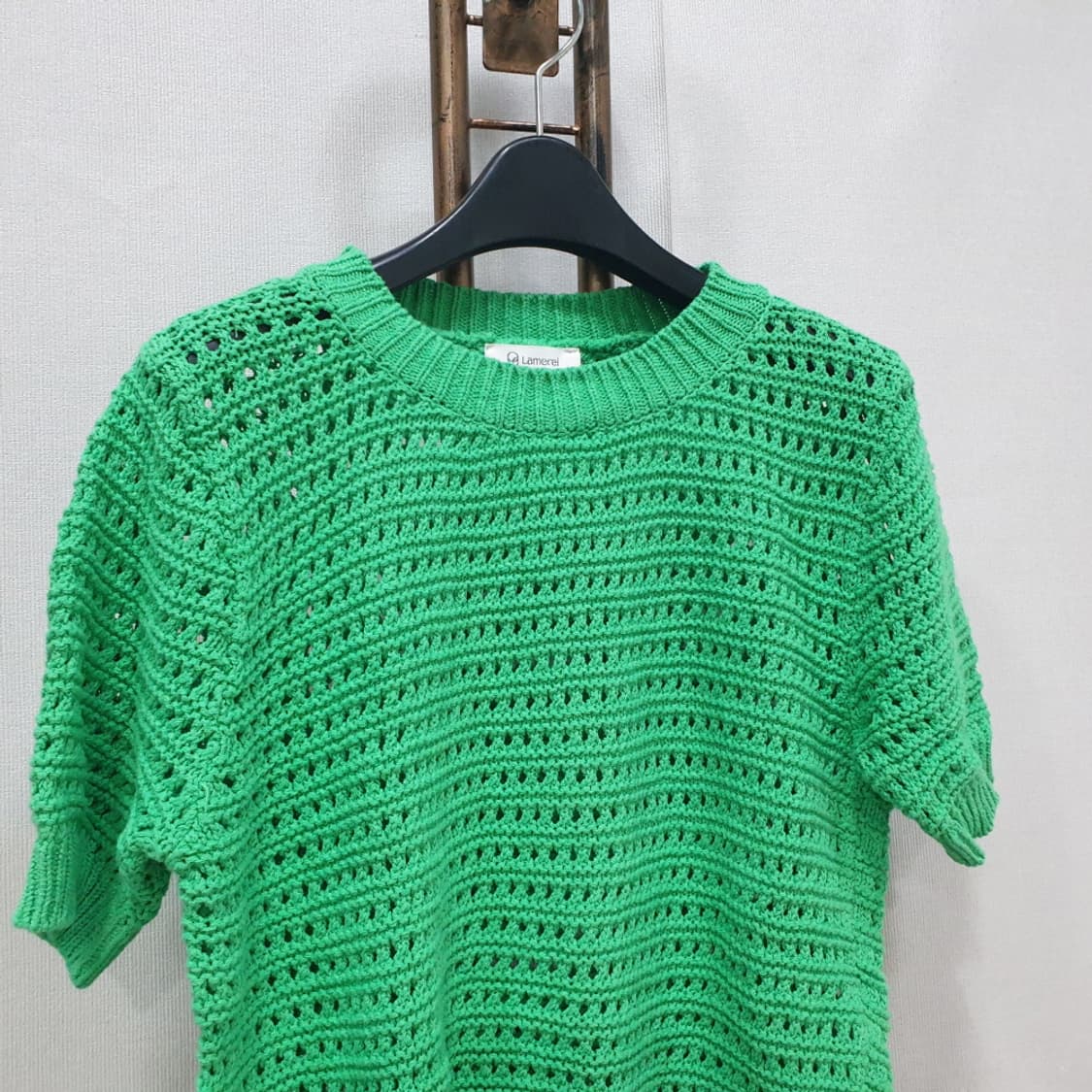 라메레이 짜임 반팔니트 F(55~66) 상품이미지2
