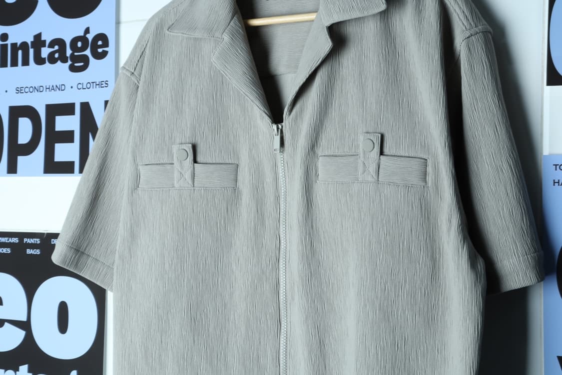(XL-3XL) 자라 집업 바람막이 점퍼자켓 반팔 시원-7B18 상품이미지5