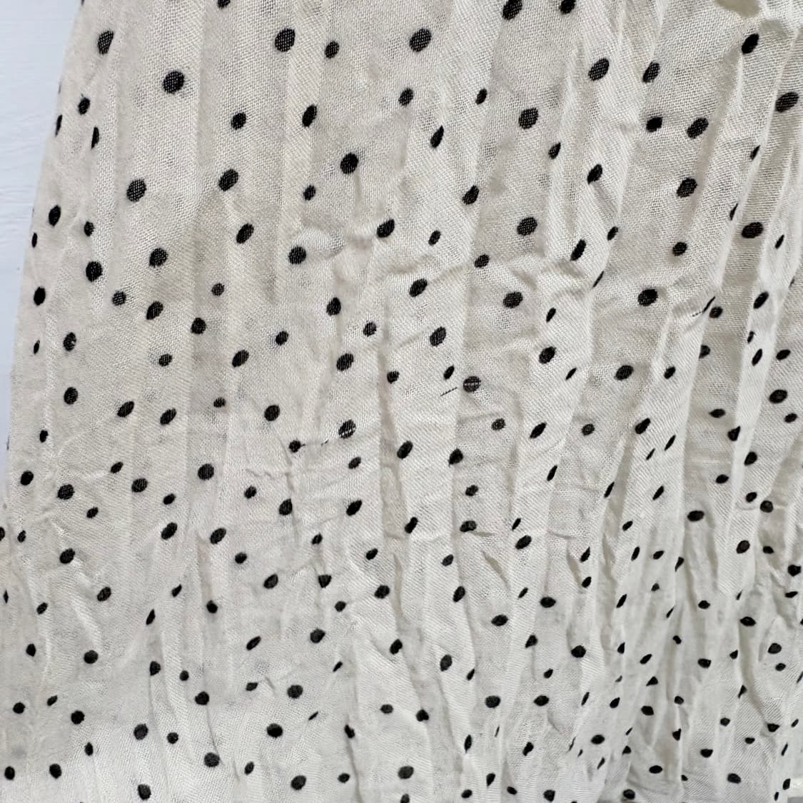 크림 도트 크리즈 모리걸 하구미 롱 스커트 JPN 상품이미지4