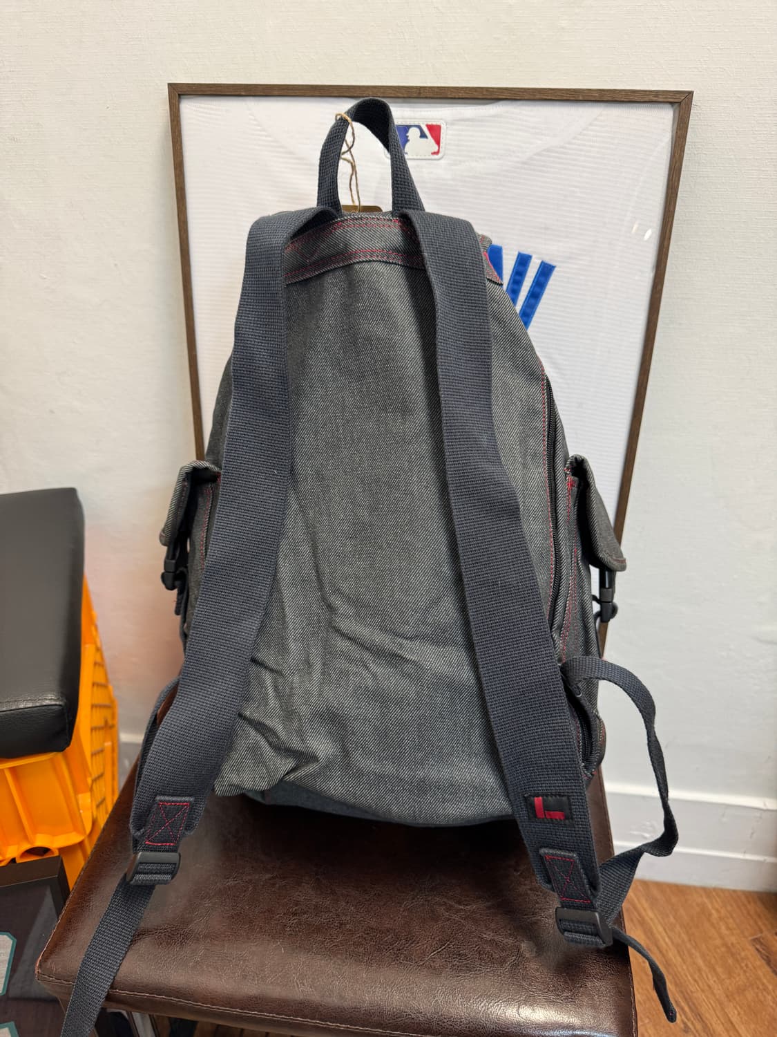 FUBU 후부 올드스쿨 데님 백팩 상품이미지4