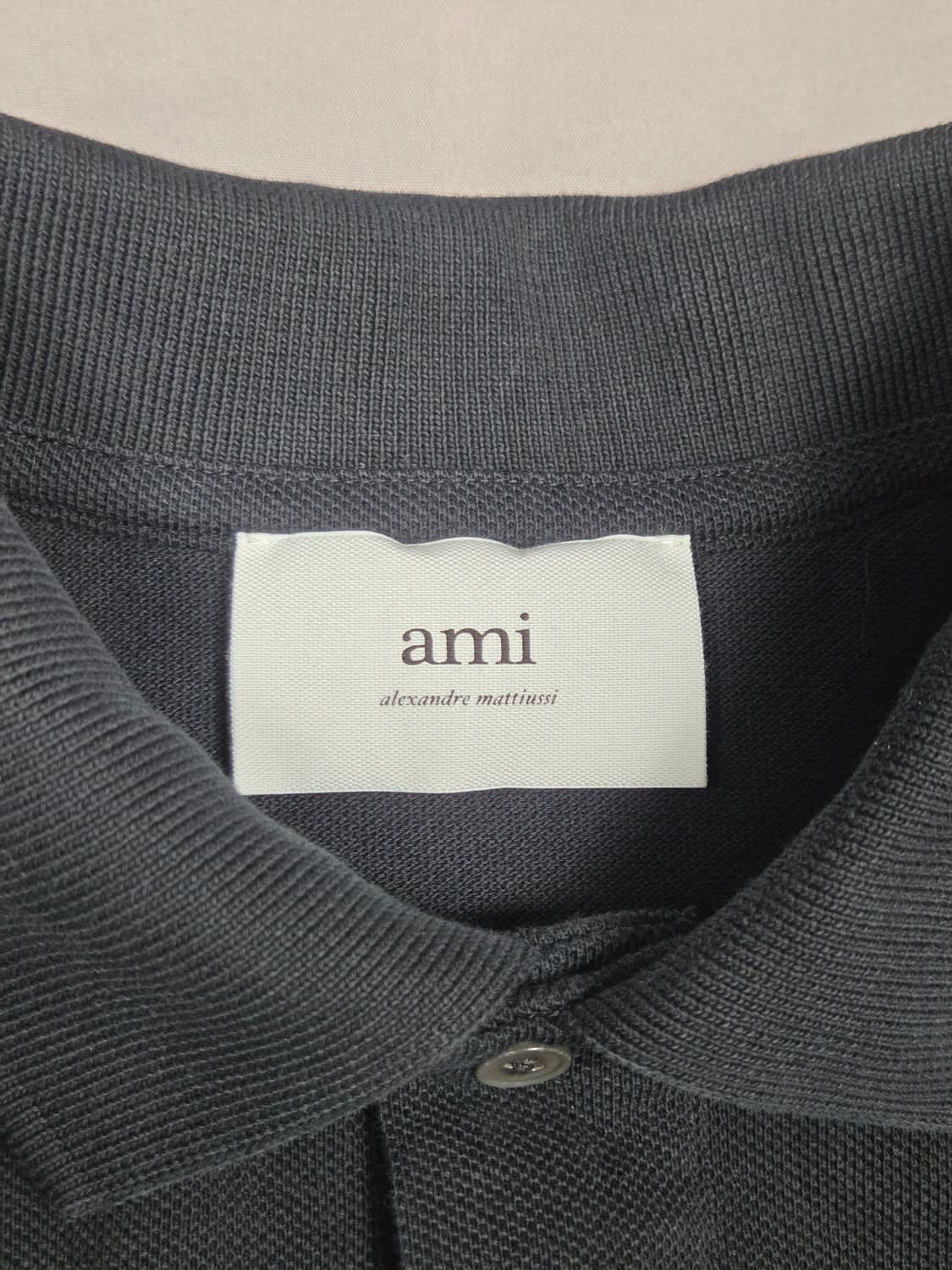 (새상품) [아미] 스몰 하트 로고 폴로 셔츠 | S00077 상품이미지3