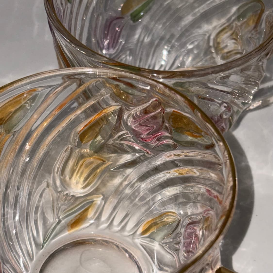 Pastel Swirl Glass Cup Set 상품이미지7