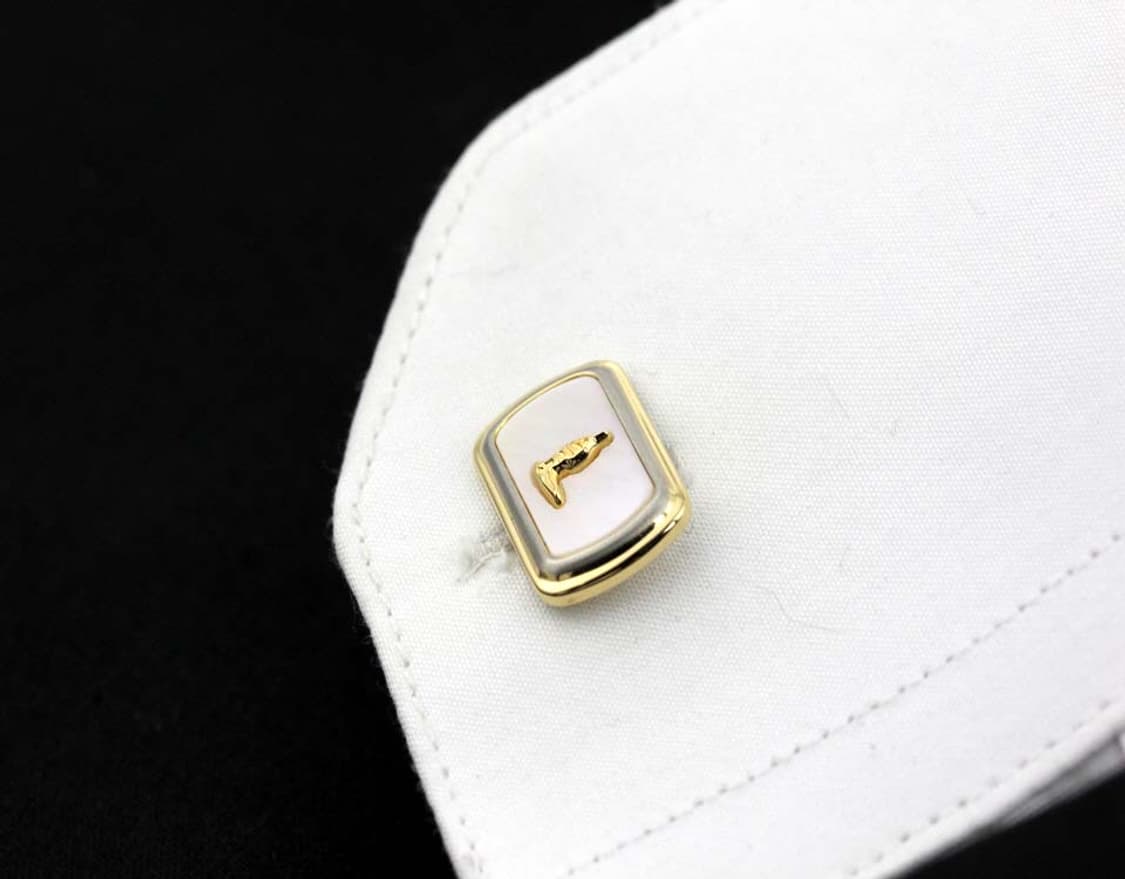 트루사르디 미사용 S등급 천연자개 남자 명품 커프스 상품이미지8