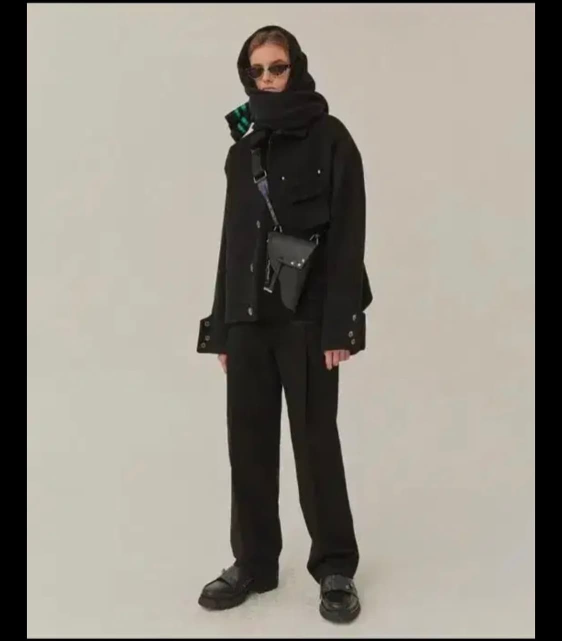 [A1] 아더에러 20FW 매너드 피코트 블랙 상품이미지4