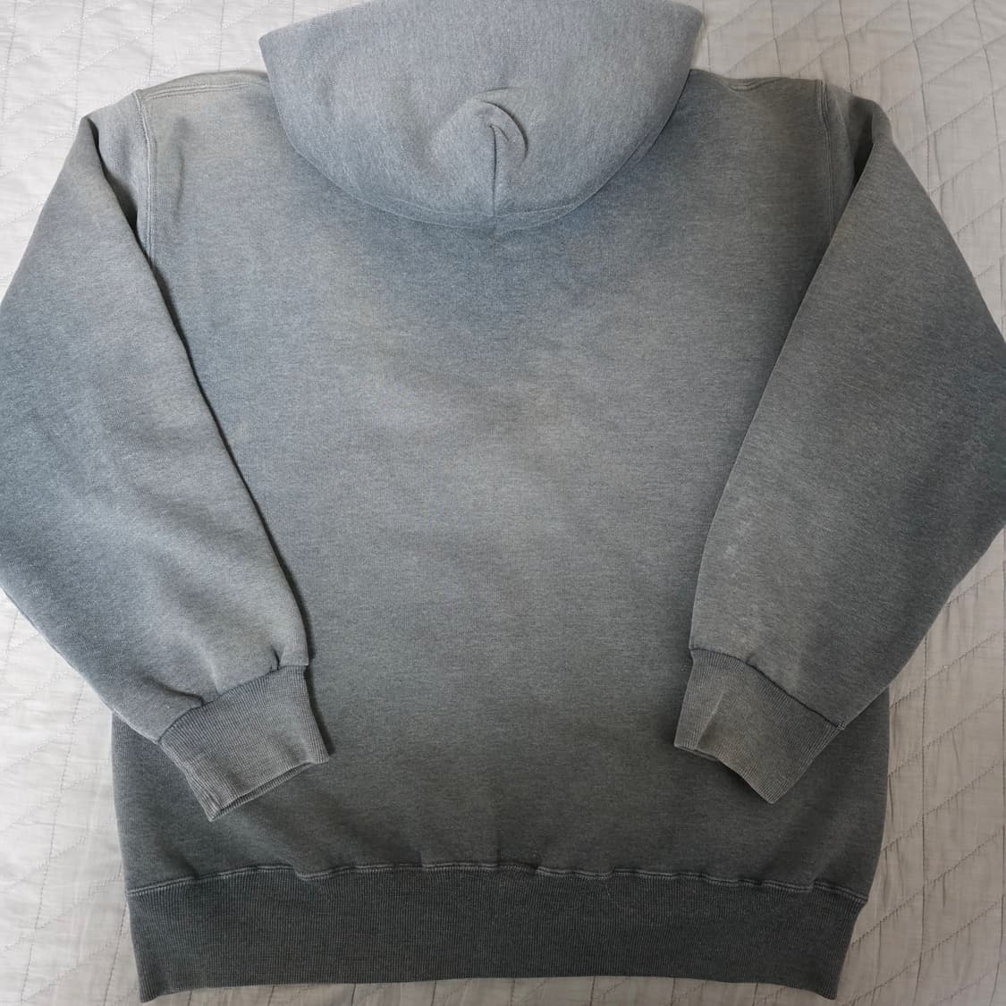 [L] 90s 빈티지 러셀 애슬레틱 후드집업 다크그레이 VER. 쿨페이드 상품이미지4