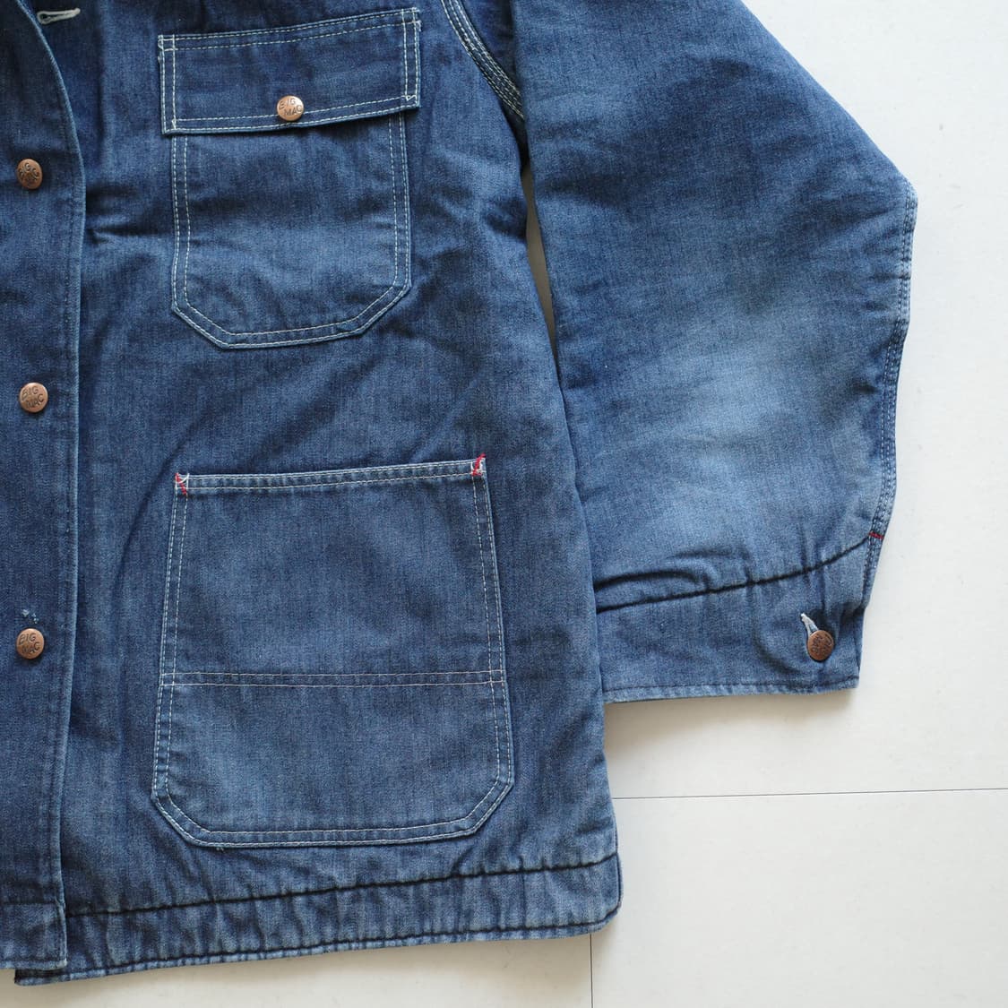 70s 빅맥 데님 초어 자켓 USA MADE JC PENNEY 상품이미지5