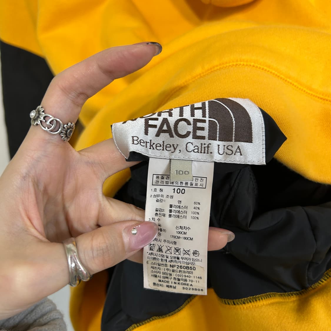 노스페이스 남성 코튼 플리스 자켓 100 상품이미지4