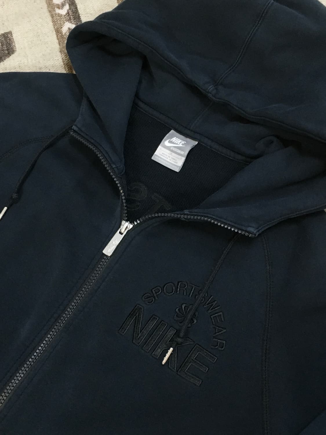 나이키 후드집업 블랙 상품이미지6