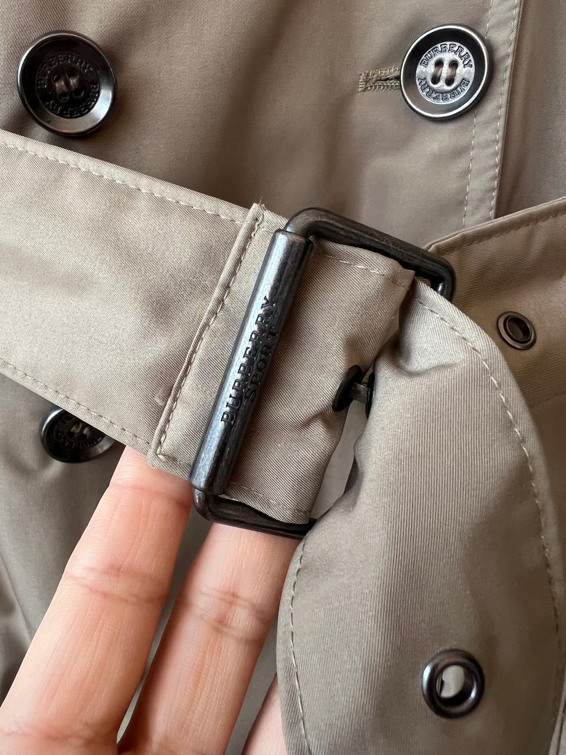 버버리 여성 베이지 트렌치패딩점퍼 다운패딩점퍼 상품이미지4